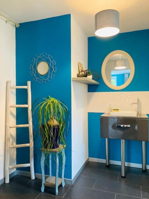 Logement Independant,Calme A 2 Pas Du Centre Ville Lannion Zewnętrze zdjęcie