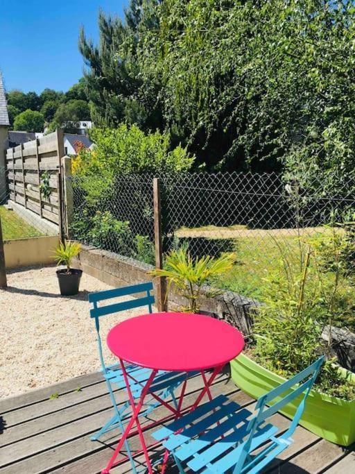 Logement Independant,Calme A 2 Pas Du Centre Ville Lannion Zewnętrze zdjęcie